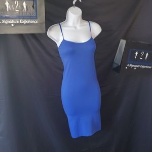 Spaghetti strap one size dress